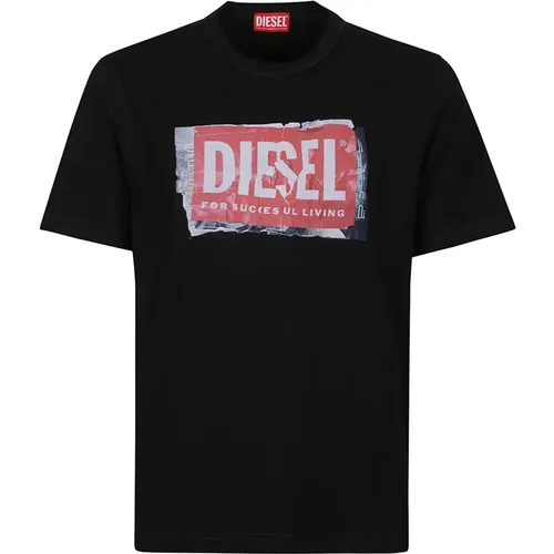 Anpassen T-Shirt,Verstellbares Q6 T-Shirt - Diesel - Modalova
