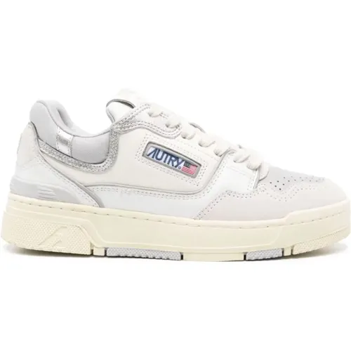 Silver Medalist Low Women's Sneakers , female, Sizes: 5 UK, 7 UK, 6 UK, 8 UK - Autry - Modalova