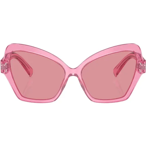 Butterfly Style Sunglasses Dg4463 314830 , female, Sizes: 56 MM - Dolce & Gabbana - Modalova