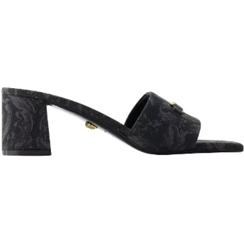 Pre-owned Cotton sandals , female, Sizes: 6 UK - Versace Pre-owned - Modalova