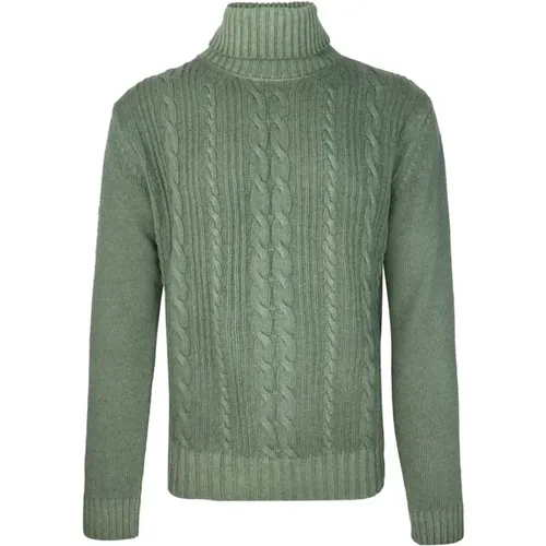 Cable Knit Sweater , male, Sizes: XL, L, M, 2XL - Lubiam - Modalova