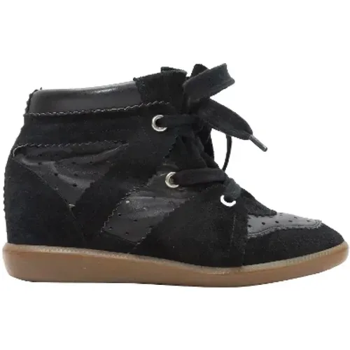 Pre-owned Suede sneakers , female, Sizes: 6 UK - Isabel Marant Pre-owned - Modalova