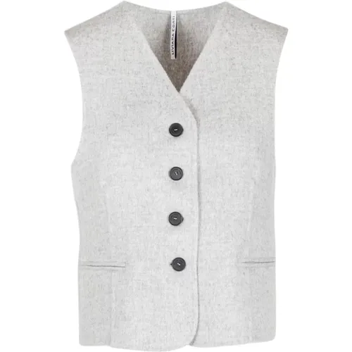 Stylish Gilet for Women , female, Sizes: S - Liviana Conti - Modalova