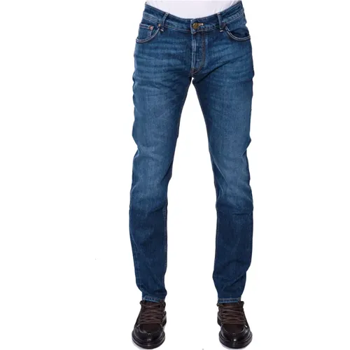 Jeans , male, Sizes: W38 - Hand Picked - Modalova