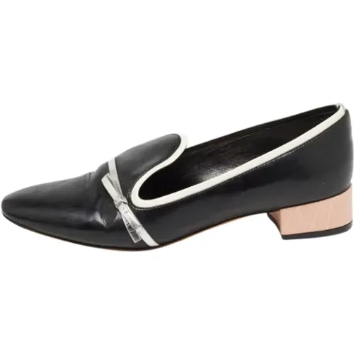 Pre-owned Leather flats , female, Sizes: 2 UK - Dior Vintage - Modalova