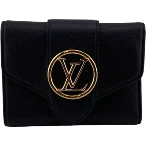 Pre-owned Leather wallets , female, Sizes: ONE SIZE - Louis Vuitton Vintage - Modalova