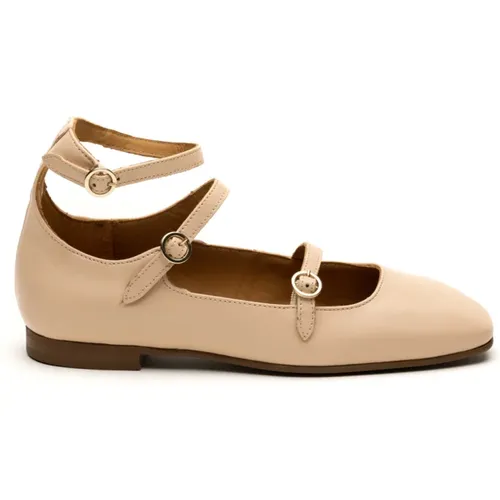 Flat Shoes Seta , female, Sizes: 5 UK, 8 UK, 6 UK, 4 UK, 7 UK - Alpe - Modalova