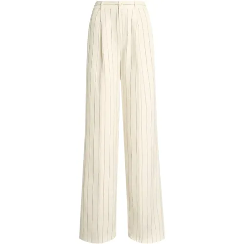 Chic Trousers for Women , female, Sizes: 2XS, XS, S, 3XS - Ralph Lauren - Modalova