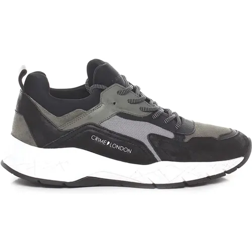 High-Quality Sneakers for Men , male, Sizes: 7 UK - Crime London - Modalova