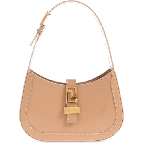 ‘Greca Goddess Small’ shoulder bag , female, Sizes: ONE SIZE - Versace - Modalova