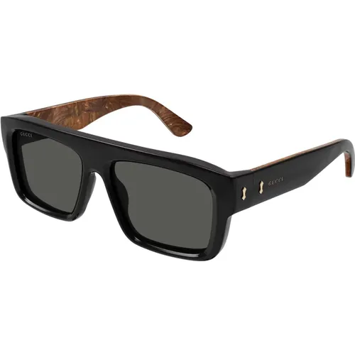 Gg1461S Sonnenbrille , Herren, Größe: 55 MM - Gucci - Modalova
