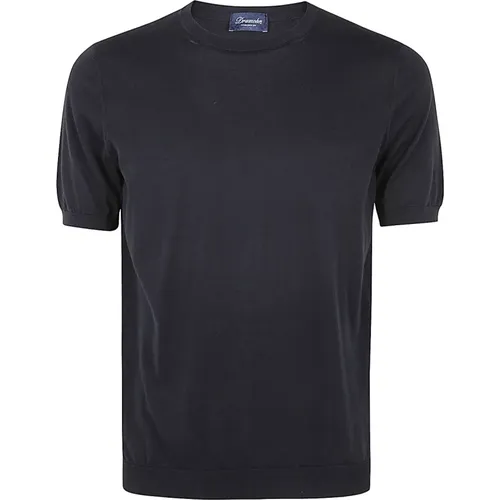 T-Shirts , Herren, Größe: L - Drumohr - Modalova