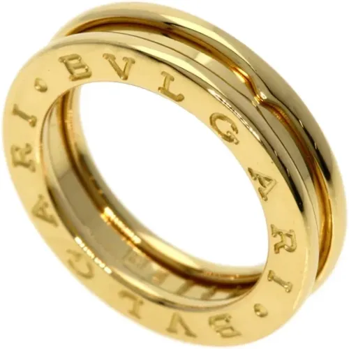 Pre-owned Gold rings , unisex, Sizes: ONE SIZE - Bvlgari Vintage - Modalova