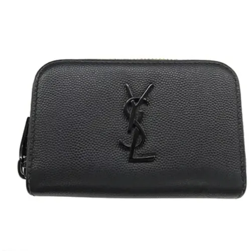 Pre-owned Leather wallets , female, Sizes: ONE SIZE - Yves Saint Laurent Vintage - Modalova