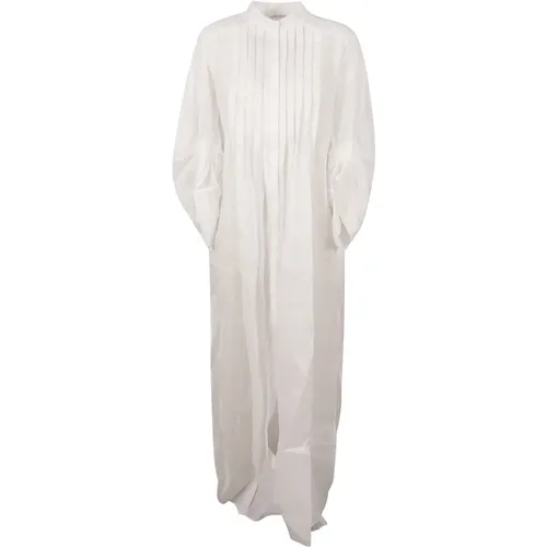 Weißes Kleid Abito,Shirt Dresses - alberta ferretti - Modalova