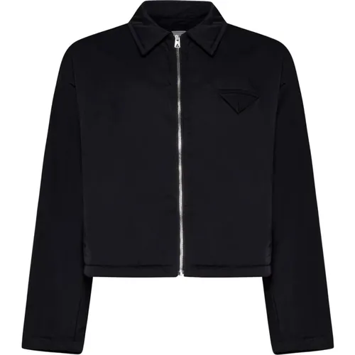 Zipped Coat , male, Sizes: M, S - Bottega Veneta - Modalova