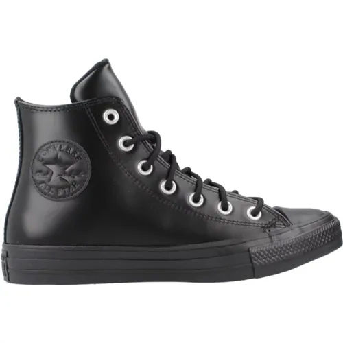 Hohe Top Sneakers in Schwarz , Damen, Größe: 38 EU - Converse - Modalova