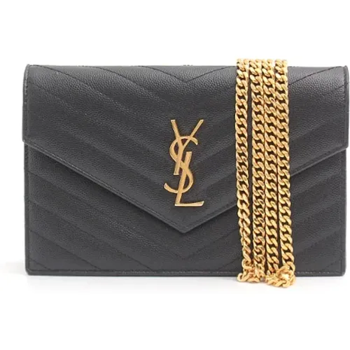 Pre-owned Leder schultertasche - Yves Saint Laurent Vintage - Modalova