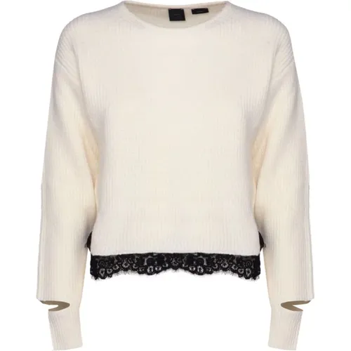 Stylische Sweaters für einen Chic Look , Damen, Größe: XS - pinko - Modalova