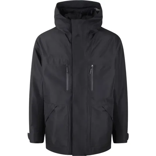 Gepolsterte Utility-Jacke mit Kapuze - Herno - Modalova