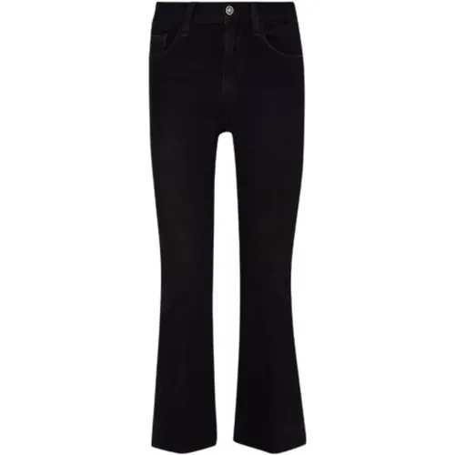 High-Waist-Crop-Flare-Jeans , Damen, Größe: W28 - Liu Jo - Modalova