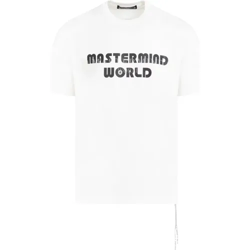 Weiße Aurora T-shirt , Herren, Größe: L - Mastermind World - Modalova
