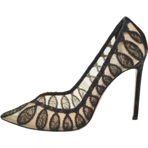 Pre-owned Lace heels , female, Sizes: 6 UK - Aquazzura Pre-owned - Modalova