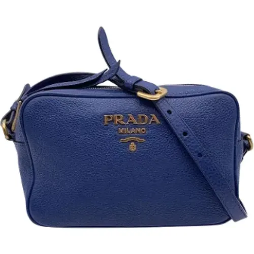 Pre-owned Leather crossbody-bags , female, Sizes: ONE SIZE - Prada Vintage - Modalova