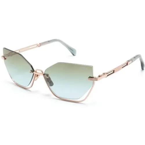 Gold Sunglasses for Everyday Use , female, Sizes: 58 MM - Cazal - Modalova