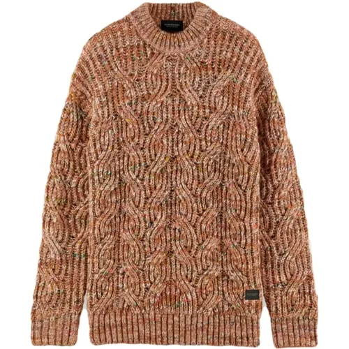 Cozy Oversized Sweater , male, Sizes: M, S, L - Scotch & Soda - Modalova