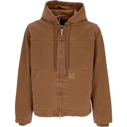 Leichte Baumwolljacke mit Kapuze , Herren, Größe: XL - Carhartt WIP - Modalova