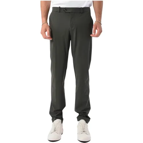Chino pants with hidden button and zip , male, Sizes: 2XL, M - RRD - Modalova