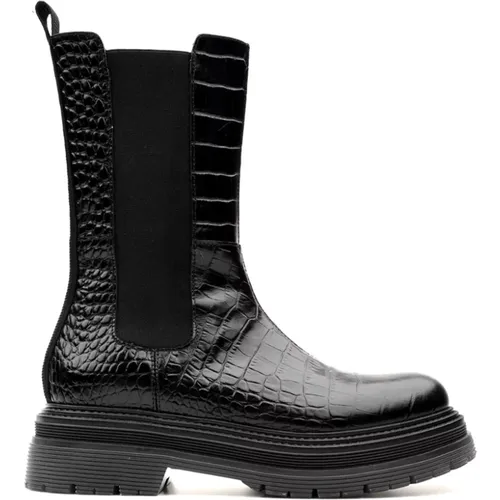 Leather Boots , female, Sizes: 7 UK - Laura Bellariva - Modalova