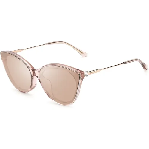 Stylish Sunglasses Vic/F/Sk , female, Sizes: 64 MM - Jimmy Choo - Modalova