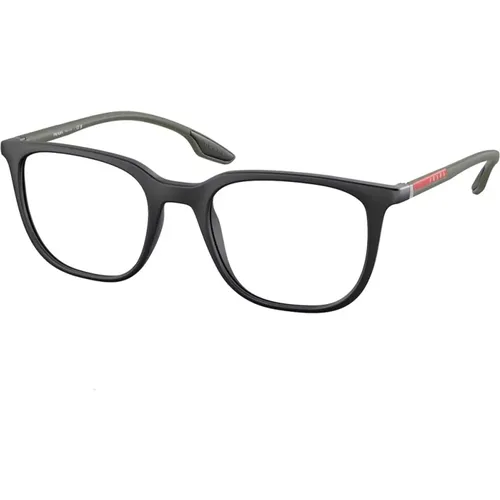 Erhöhe deinen Stil mit PS 01Ov Large Brillenfassungen , Herren, Größe: 50 MM - Prada - Modalova
