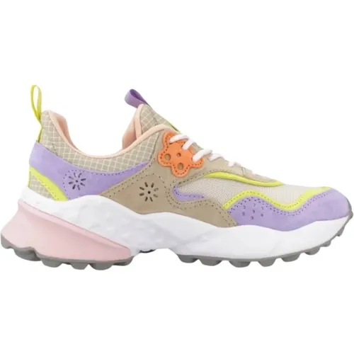 Stylish Sneakers for Outdoor Adventures , female, Sizes: 3 UK, 4 UK, 8 UK - Flower Mountain - Modalova