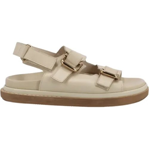 Harper Leather Sandals , female, Sizes: 3 UK, 4 UK - ALOHAS - Modalova