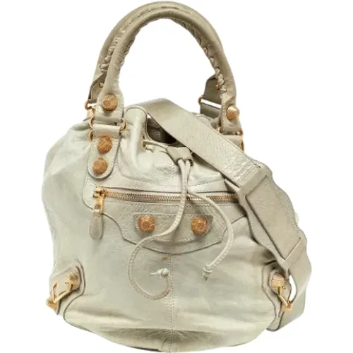 Pre-owned Leather handbags , female, Sizes: ONE SIZE - Balenciaga Vintage - Modalova