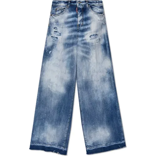 Reisende Jeans , Damen, Größe: 3XS - Dsquared2 - Modalova