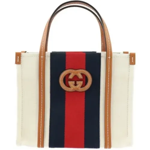 Pre-owned Canvas totes , female, Sizes: ONE SIZE - Gucci Vintage - Modalova