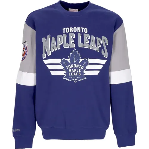 NHL All Over Crew Sweatshirt , Herren, Größe: M - Mitchell & Ness - Modalova