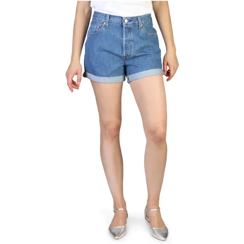 Levi's, Denim Shorts für Frauen , Damen, Größe: W25 - Levis - Modalova