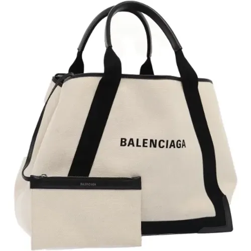 Pre-owned Canvas handbags , female, Sizes: ONE SIZE - Balenciaga Vintage - Modalova