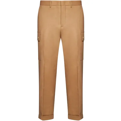 Wool Trousers Cropped Tapered , male, Sizes: XL, S, L, M - ETRO - Modalova