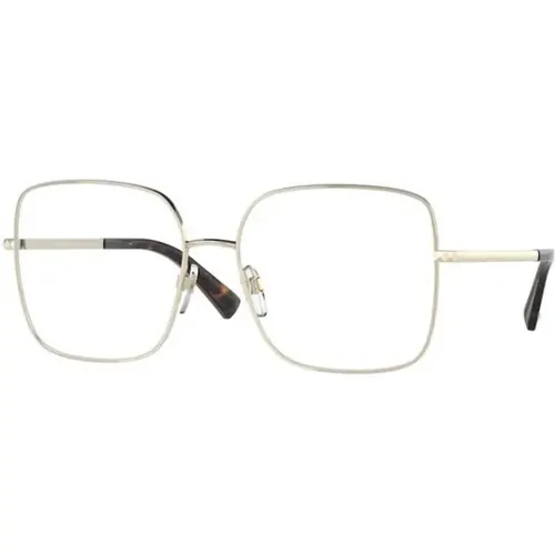 Goldrahmen Brille , unisex, Größe: 54 MM - Valentino - Modalova