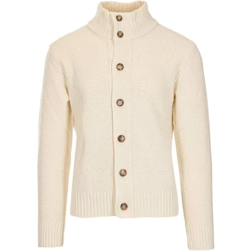 High Collar Sweater , male, Sizes: L - Brooksfield - Modalova