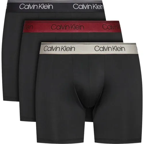 Er-Pack Microfaser-Stretch-Boxershorts , Herren, Größe: S - Calvin Klein - Modalova