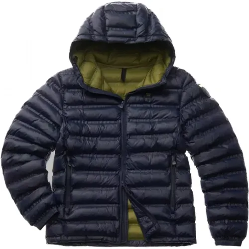 Blaue Charles Jacke , Herren, Größe: 2XL - Blauer - Modalova