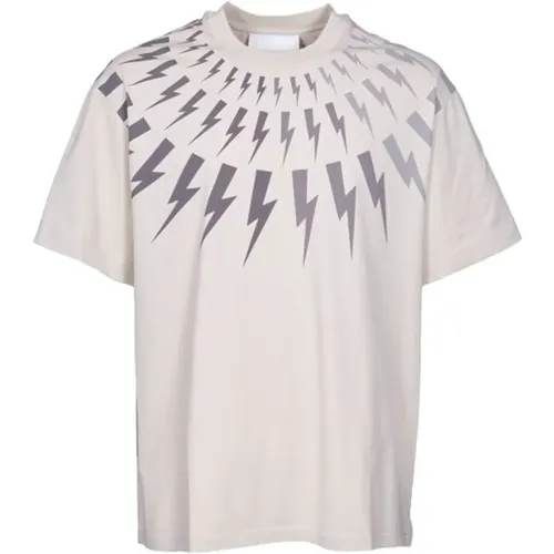 Cotton T-shirt , male, Sizes: XL - Neil Barrett - Modalova
