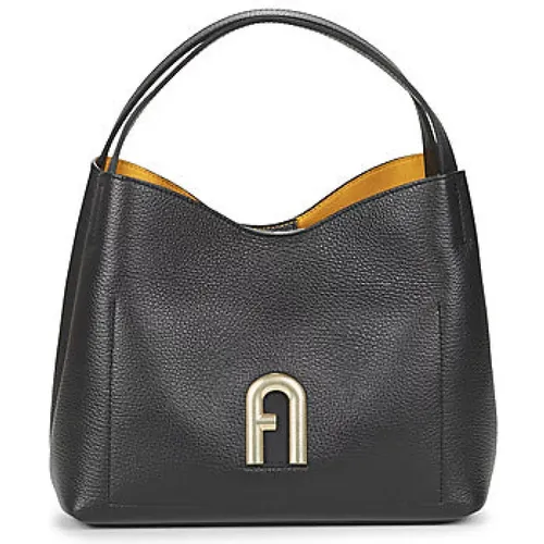 Schwarze Primula Hobo Tasche für Frauen - Furla - Modalova